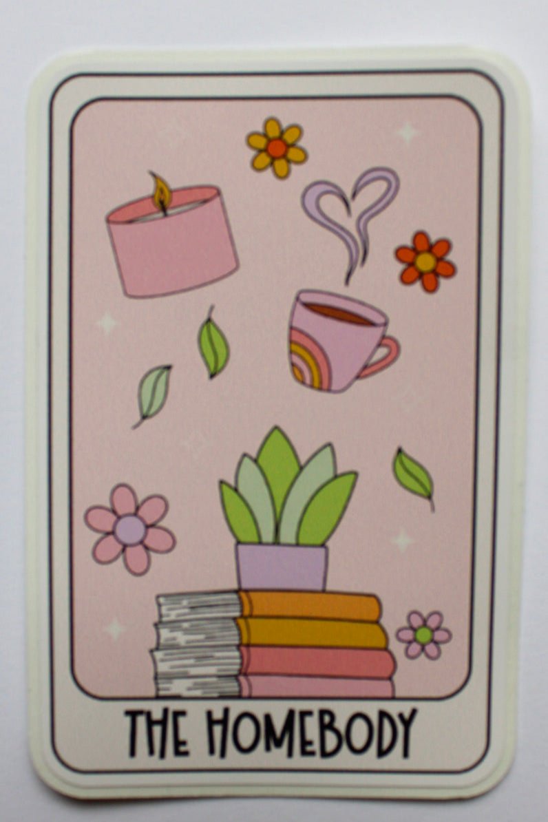 The Homebody Card - Sticker