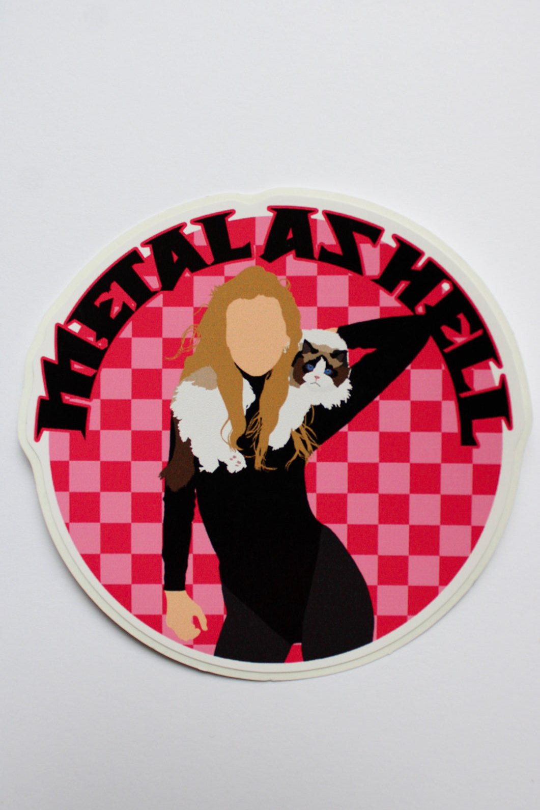 Metal As Hell - Sticker