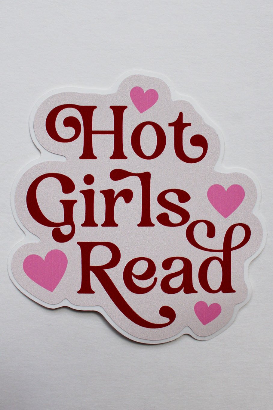 Hot Girls Read - Sticker