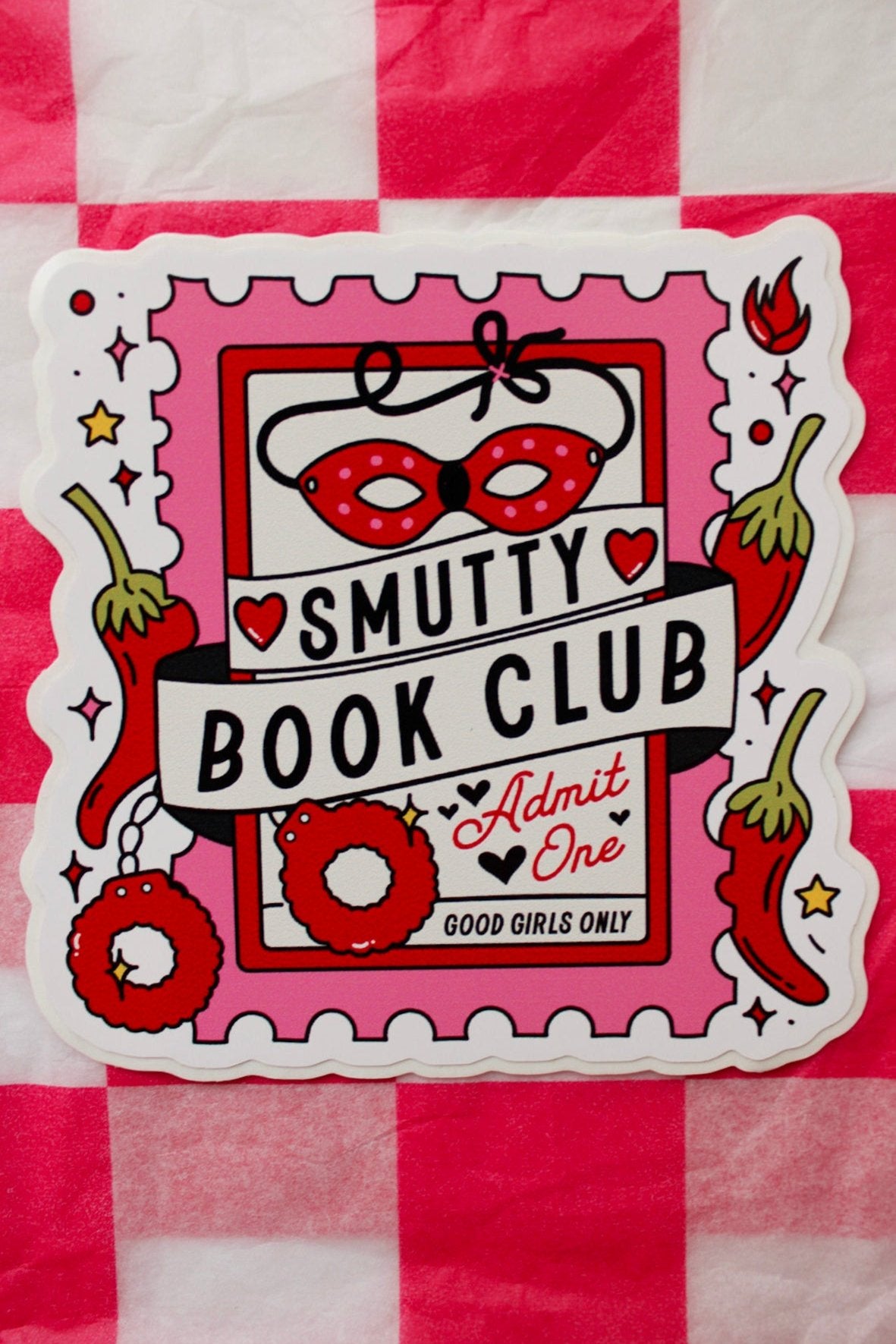 Smutty Bookclub - Sticker