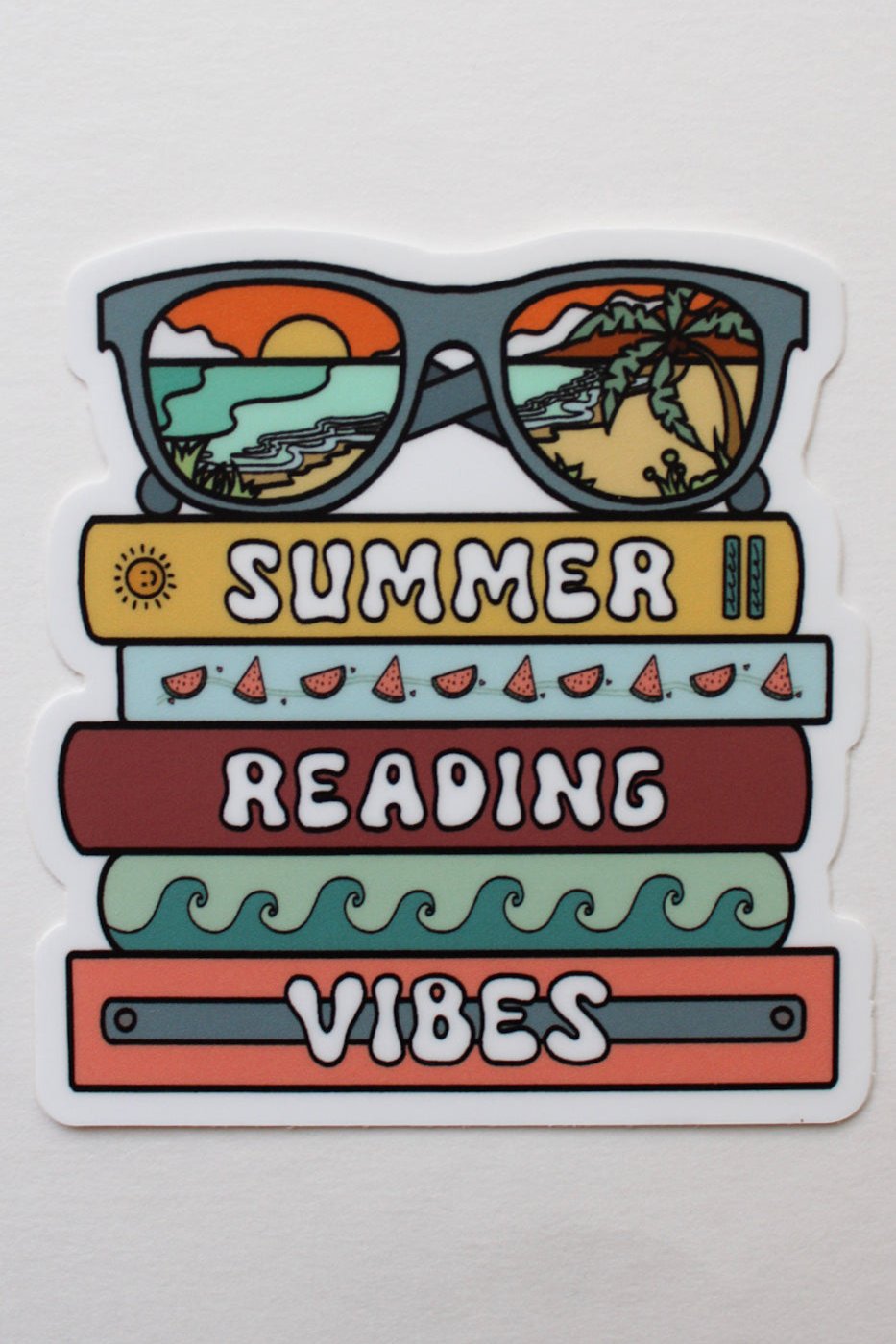 Summer Reading Vibes - Sticker