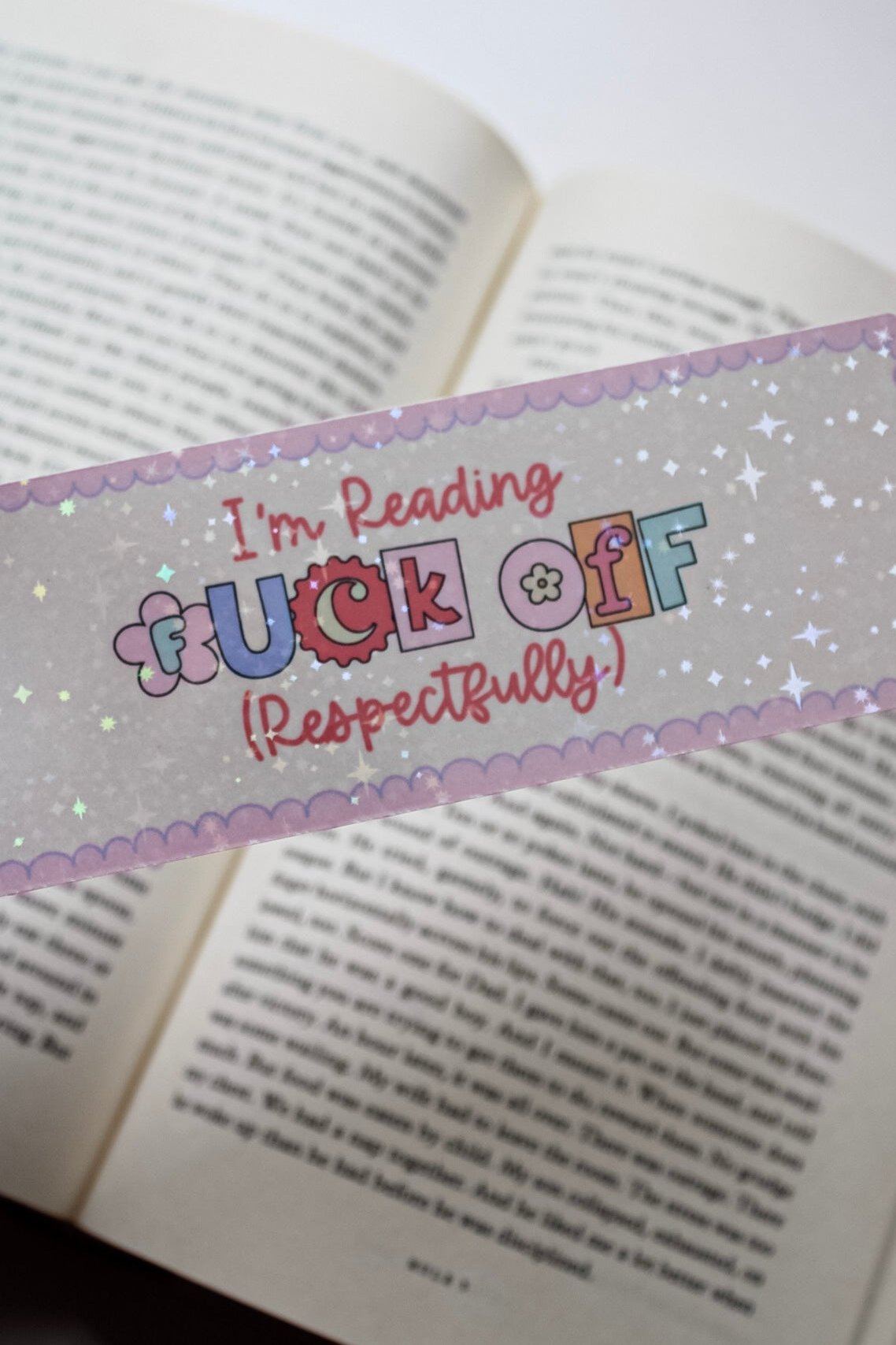 I'm Reading F Off Bookmark